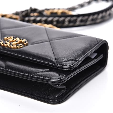 chanel wallet ladies|CHANEL CHANEL 19 WALLET ON CHAIN .